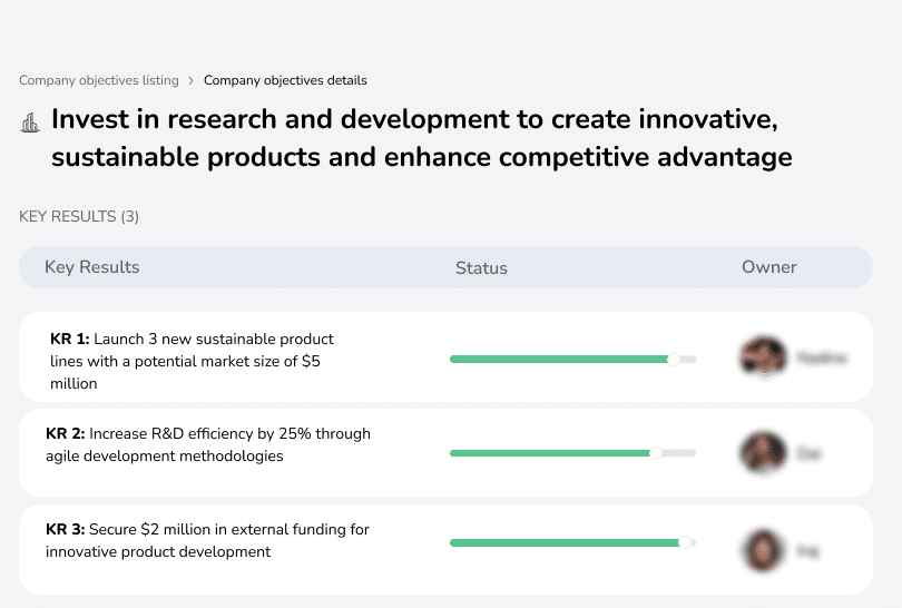 Fund R&D for innovative, eco-friendly products and a stronger market position.