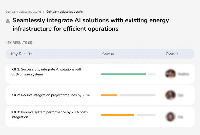 Integrate AI solutions with existing energy infrastructure to enhance efficiency and streamline operations.