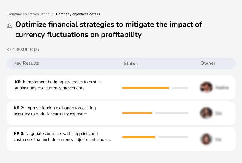 Mitigate currency risk by optimizing financial strategies for profitability.
