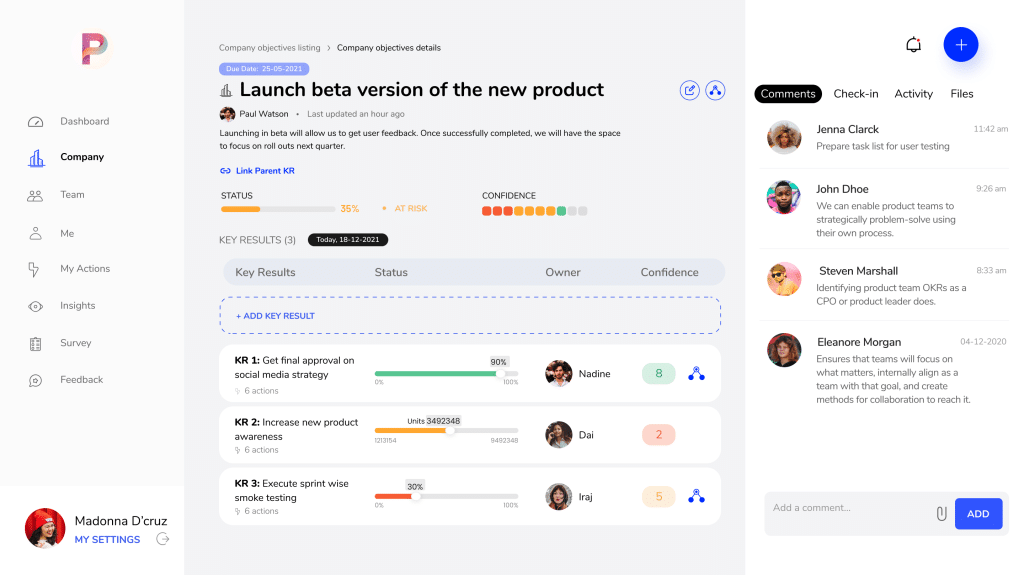 JOP makes it easy for colleagues to support