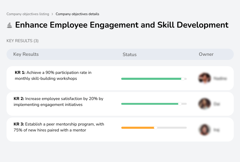 Expand training programs to boost employee engagement and skills.

