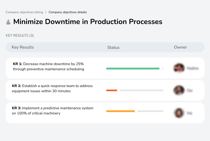Decrease downtime with preventive maintenance and quick-response teams.
