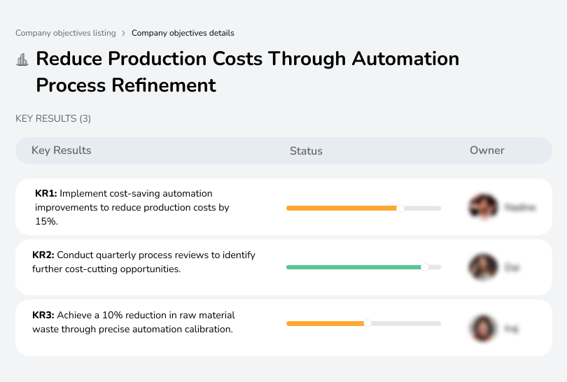 Lower production costs by refining automation processes for greater efficiency and savings.