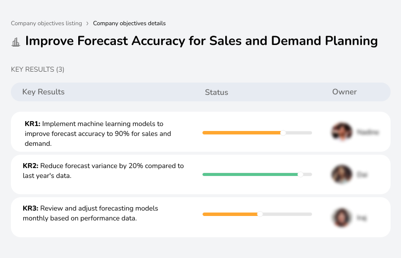 Objective to enhance sales and demand forecasts, optimizing inventory management and revenue planning.