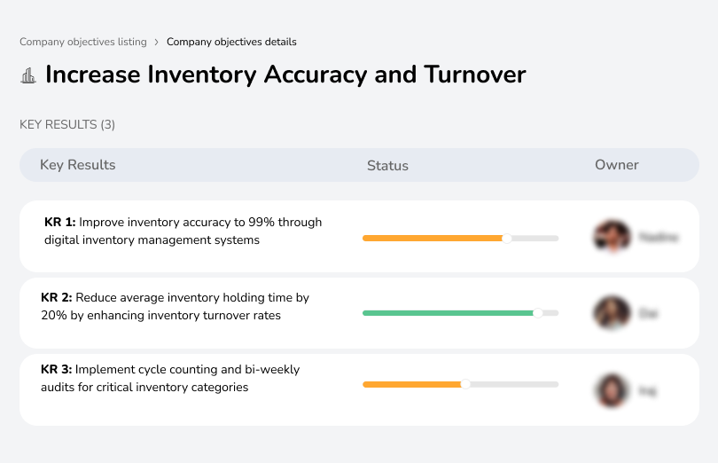 Improve inventory accuracy and enhance turnover rates with digital tools.
