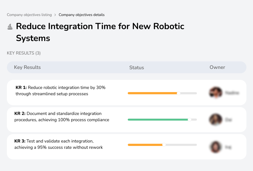 Reduce integration time for new robotic systems to accelerate deployment.
