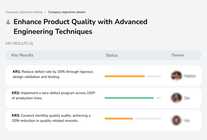 Improve product quality with advanced engineering techniques.