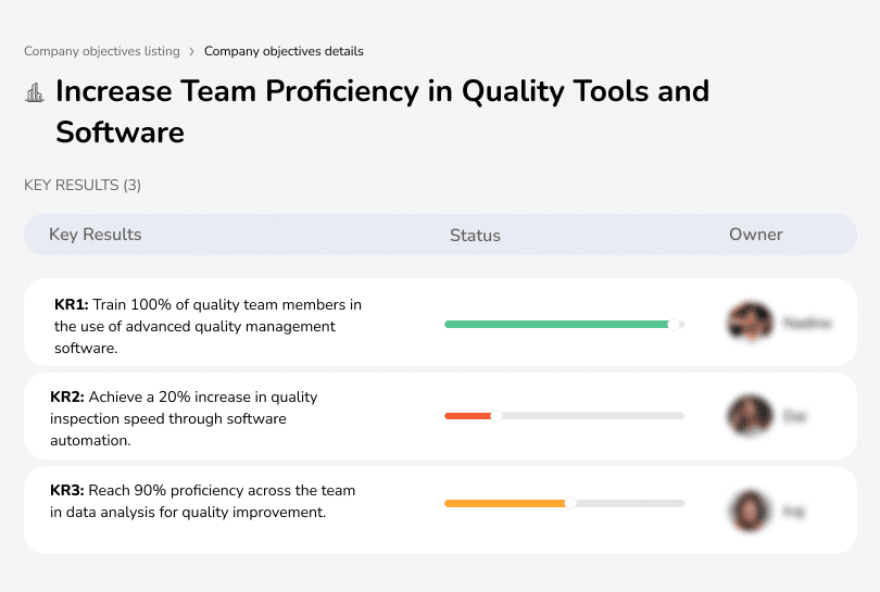 Increase team proficiency in quality tools, boosting accuracy and speed.
