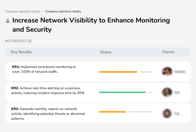Improve network visibility for better monitoring and security management.
