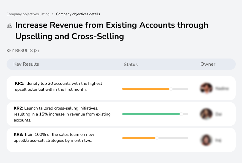 Boost revenue from existing accounts via upselling and cross-selling strategies.