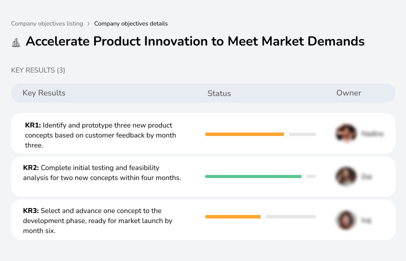 Speed up innovation to match market trends and meet customer demands efficiently.
