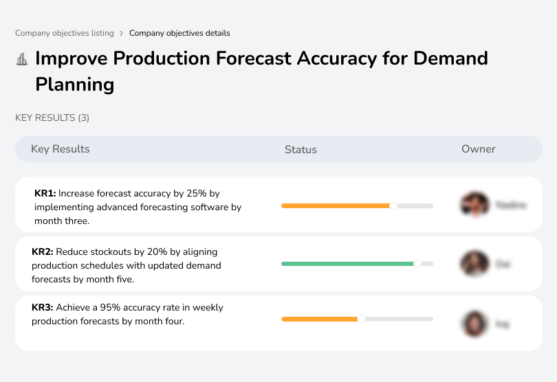 Enhance forecast accuracy for better demand planning.