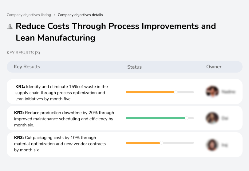 Eliminate 15% waste and reduce downtime by 20%.
