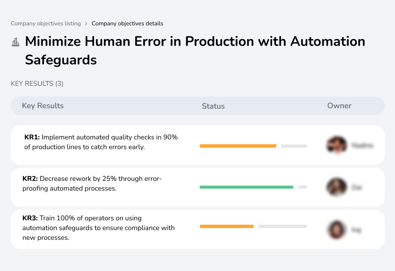 Introduce automation safeguards to reduce the risk of human errors in production.