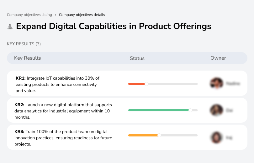 Add digital features to improve product functionality.
