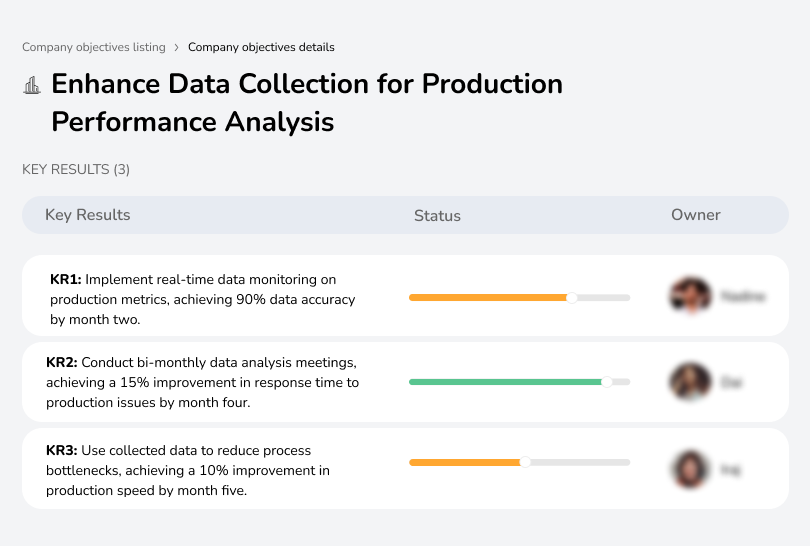 Collect real-time data, improve analysis, and reduce production bottlenecks.