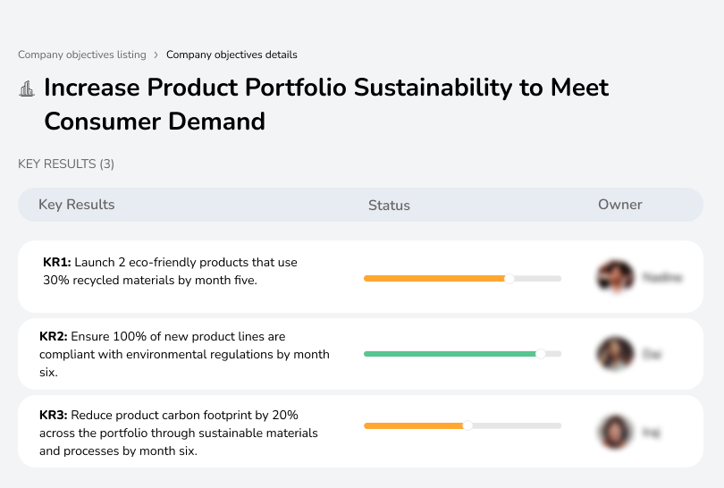 Expand eco-friendly products to match consumer demand for sustainability.
