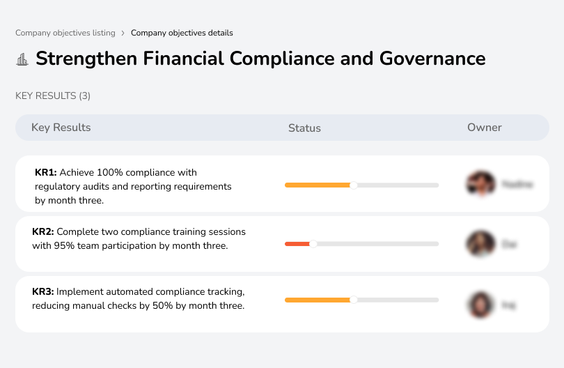 Enhance financial compliance and governance to ensure transparency and regulatory adherence.