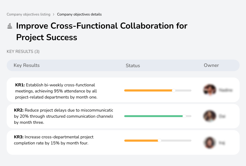 Boost teamwork across departments to speed up execution