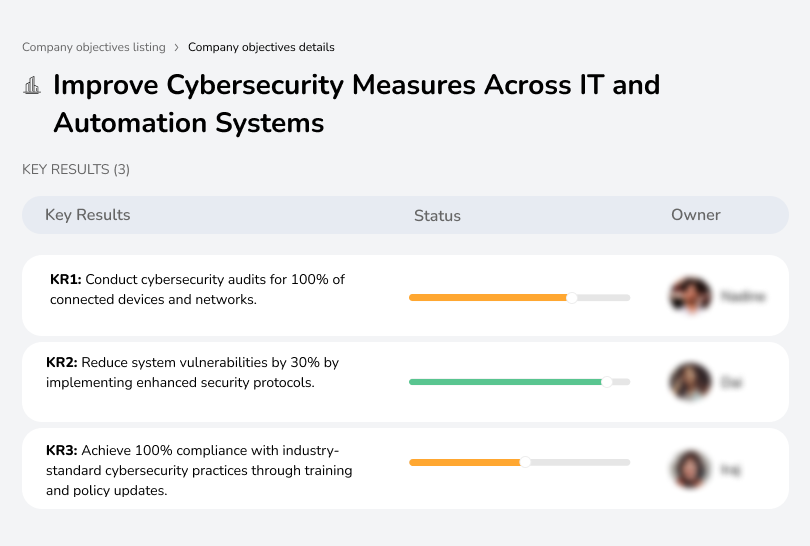 Strengthen cybersecurity to protect connected devices and ensure data security.