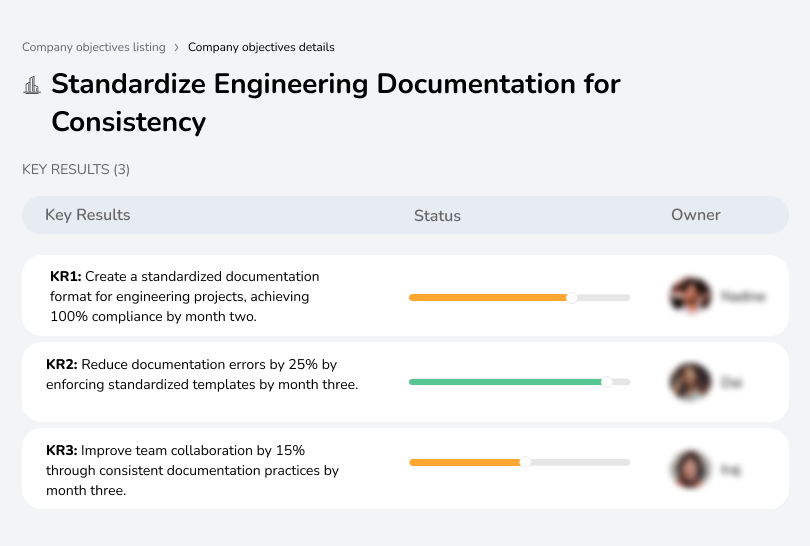 Create consistent documentation to reduce errors