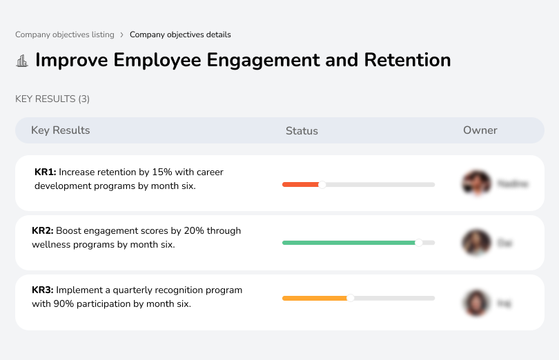 Boost employee engagement and retention to enhance workplace satisfaction and productivity.