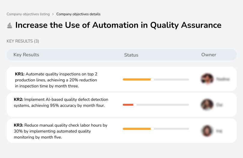 Adopt automation to enhance quality assurance processes.
