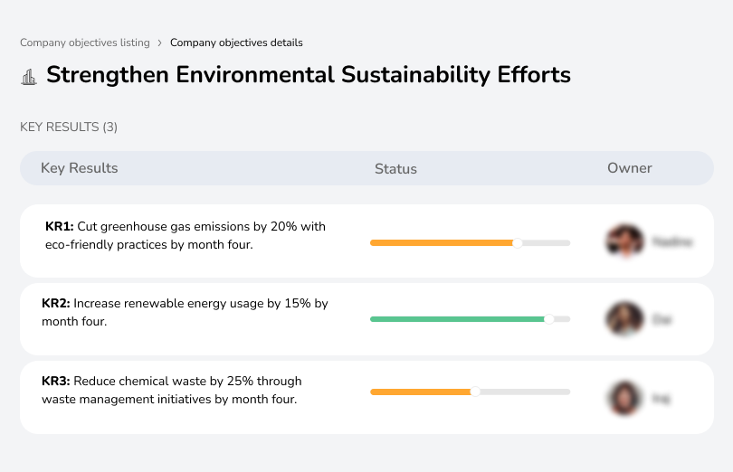 Enhance environmental sustainability initiatives to reduce impact and promote eco-friendly practices.