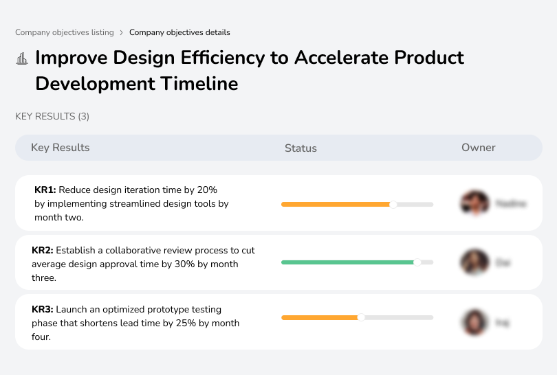 Streamline design processes to speed up product development.