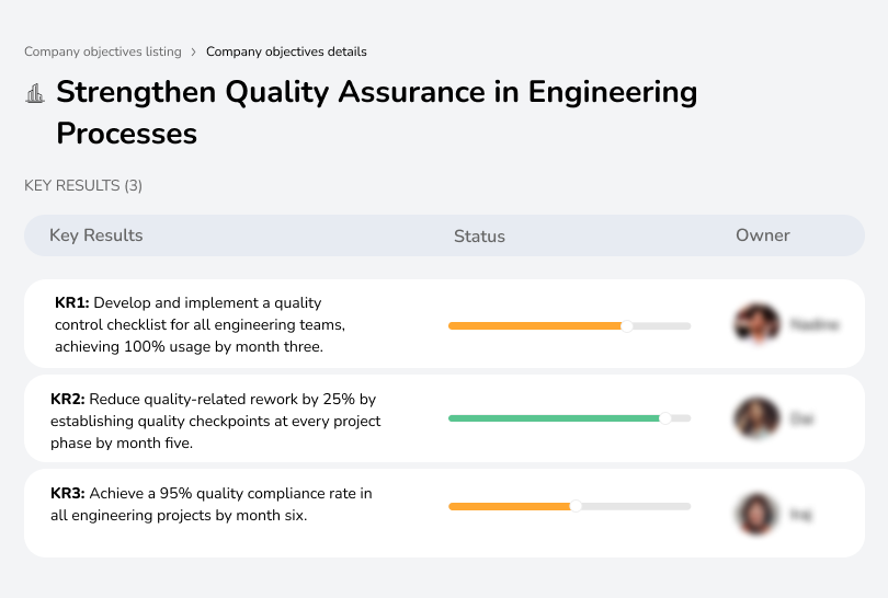 Ensure quality in engineering work for better outcomes
