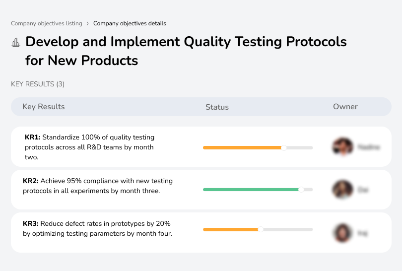 Establish strong testing protocols for new products.