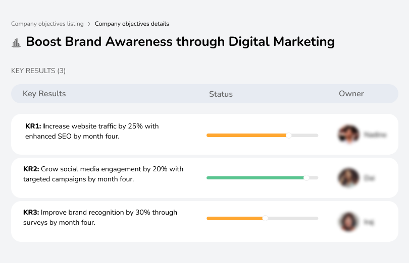 Increase brand awareness with strategic digital marketing efforts.