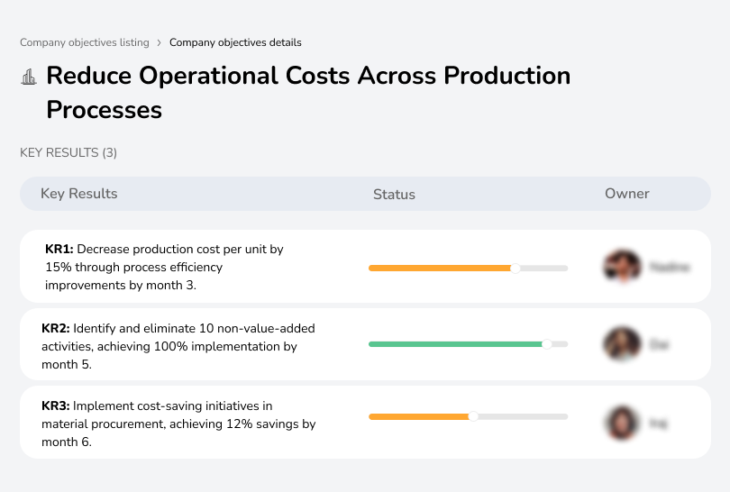 Cut costs per unit through better process optimization and resource management.