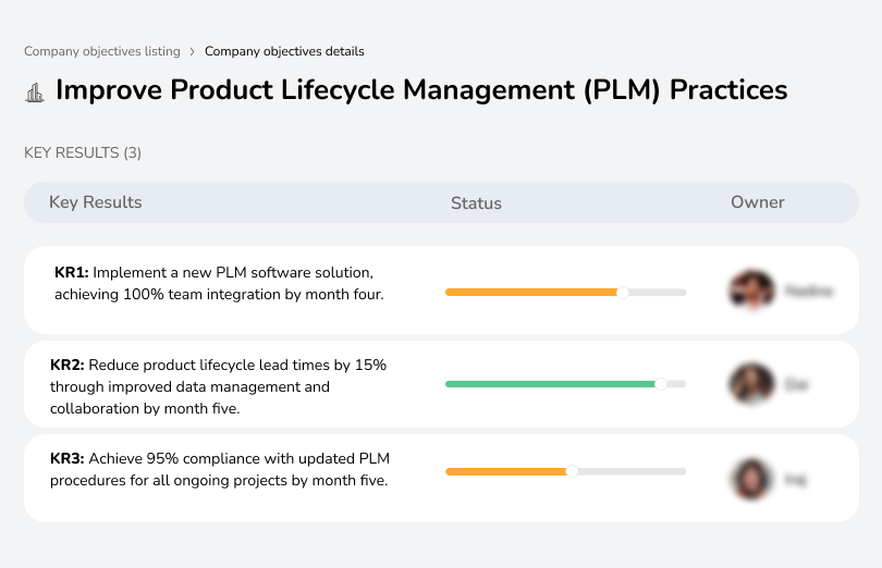 Streamline PLM processes to reduce lead times and improve collaboration.