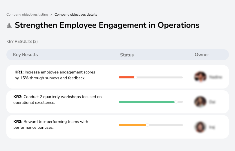 Boost employee engagement and performance recognition.