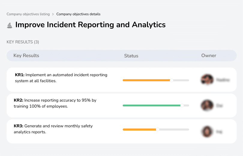 Enhance safety reporting and trend analysis.
