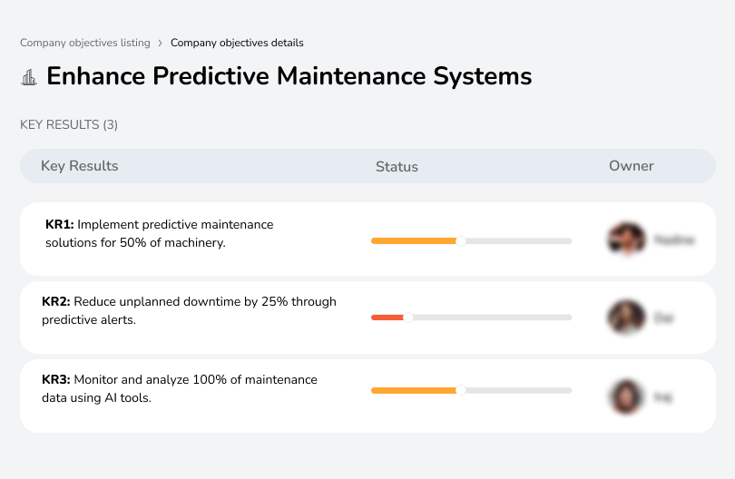 Use predictive analytics to monitor machinery, reduce downtime, and optimize maintenance efficiency.