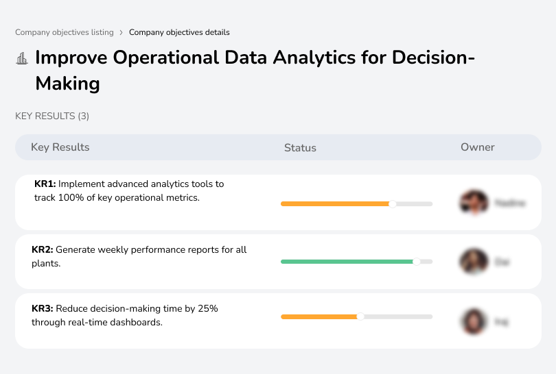 Enhance operational data collection and real-time decision-making.