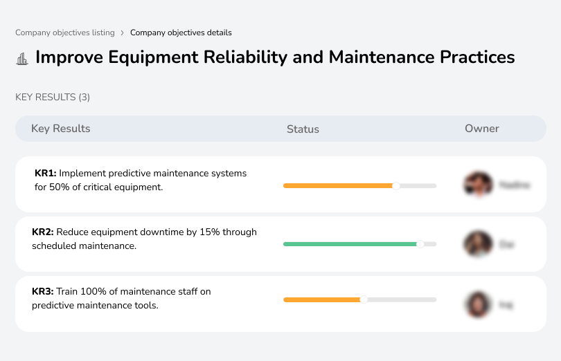 Increase equipment reliability through predictive maintenance.