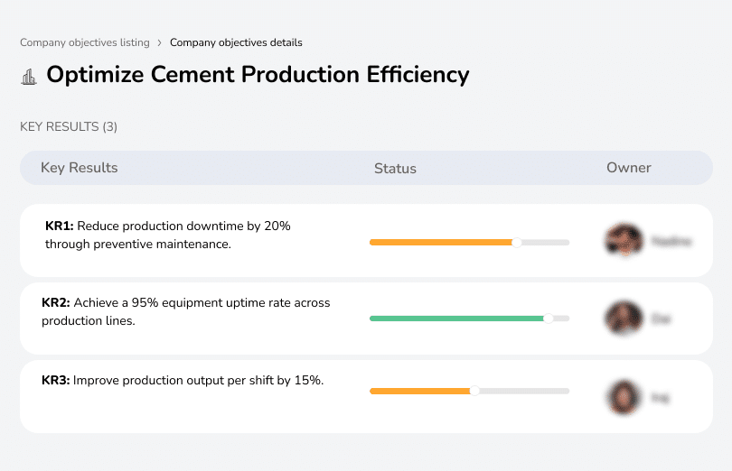 Increase production efficiency by reducing waste and improving output.
