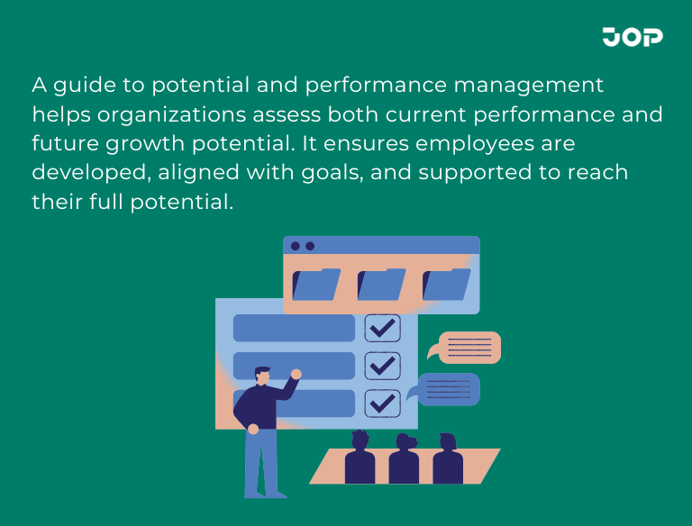 Optimize growth with potential and performance management—unlock employee potential and drive long-term success.