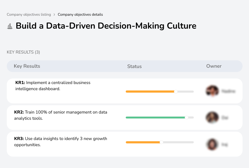 Foster a data-driven decision-making culture to enhance insights and strategic growth.