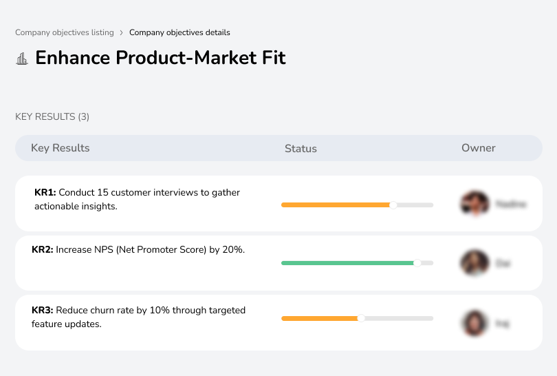 Enhance Product-Market Fit