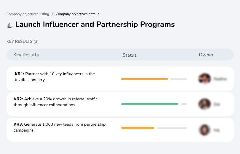 Build brand trust via influencer partnerships, referral traffic, and lead generation from collaborations.