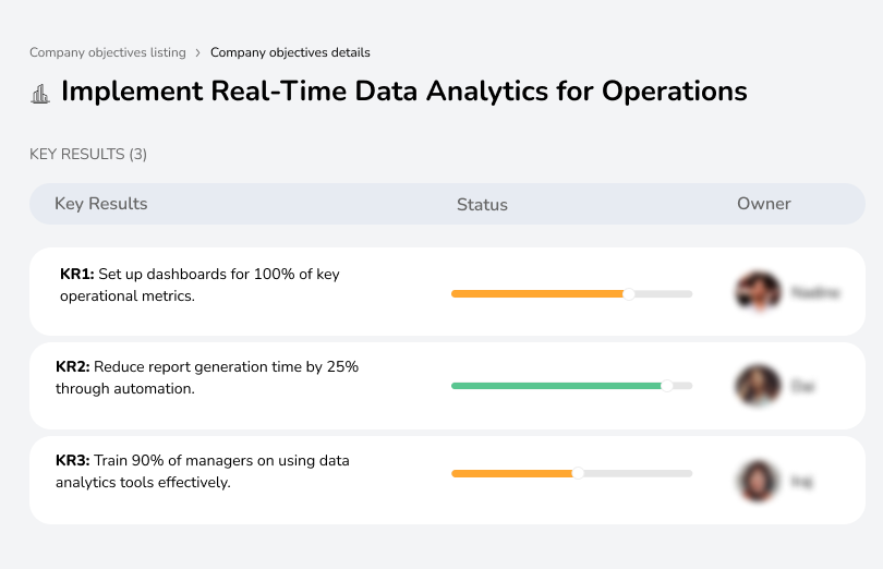 Implement Real-Time Data Analytics for Operations
