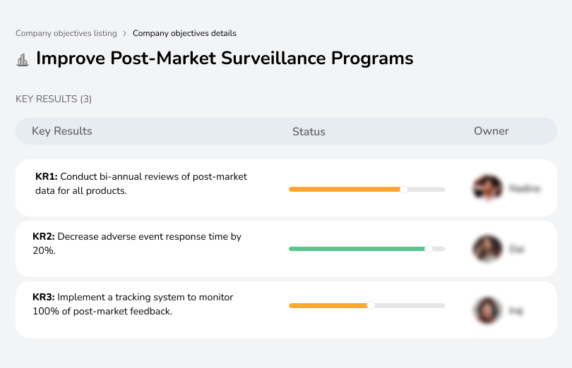 Enhance post-market surveillance to monitor product safety and compliance.