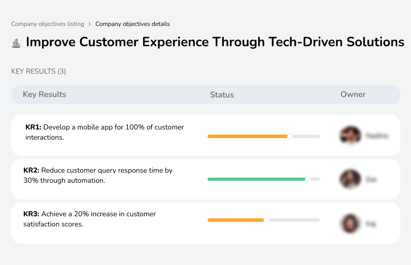 Build a customer app, cut query response time by 30%, and boost satisfaction scores by 20%.