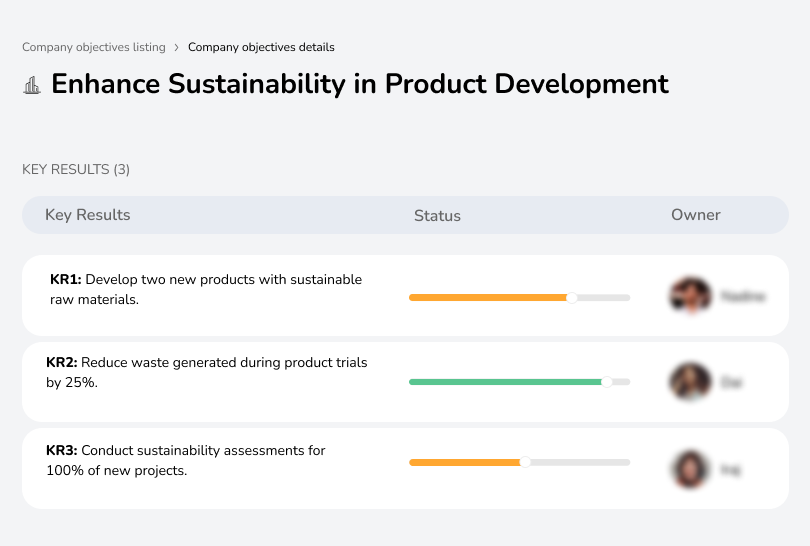 Focus on eco-friendly designs to improve sustainability in product development.