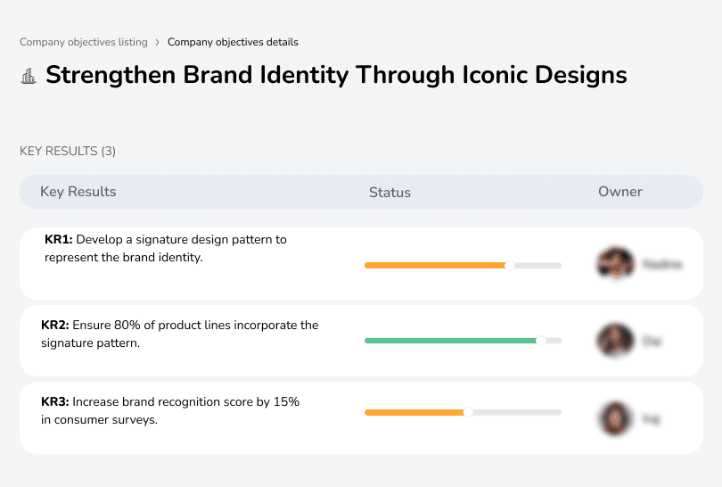 Reinforce brand identity through signature textile designs.