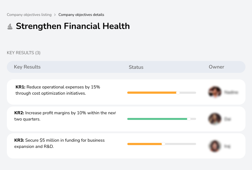 Enhance financial health to ensure stability, growth, and long-term success.